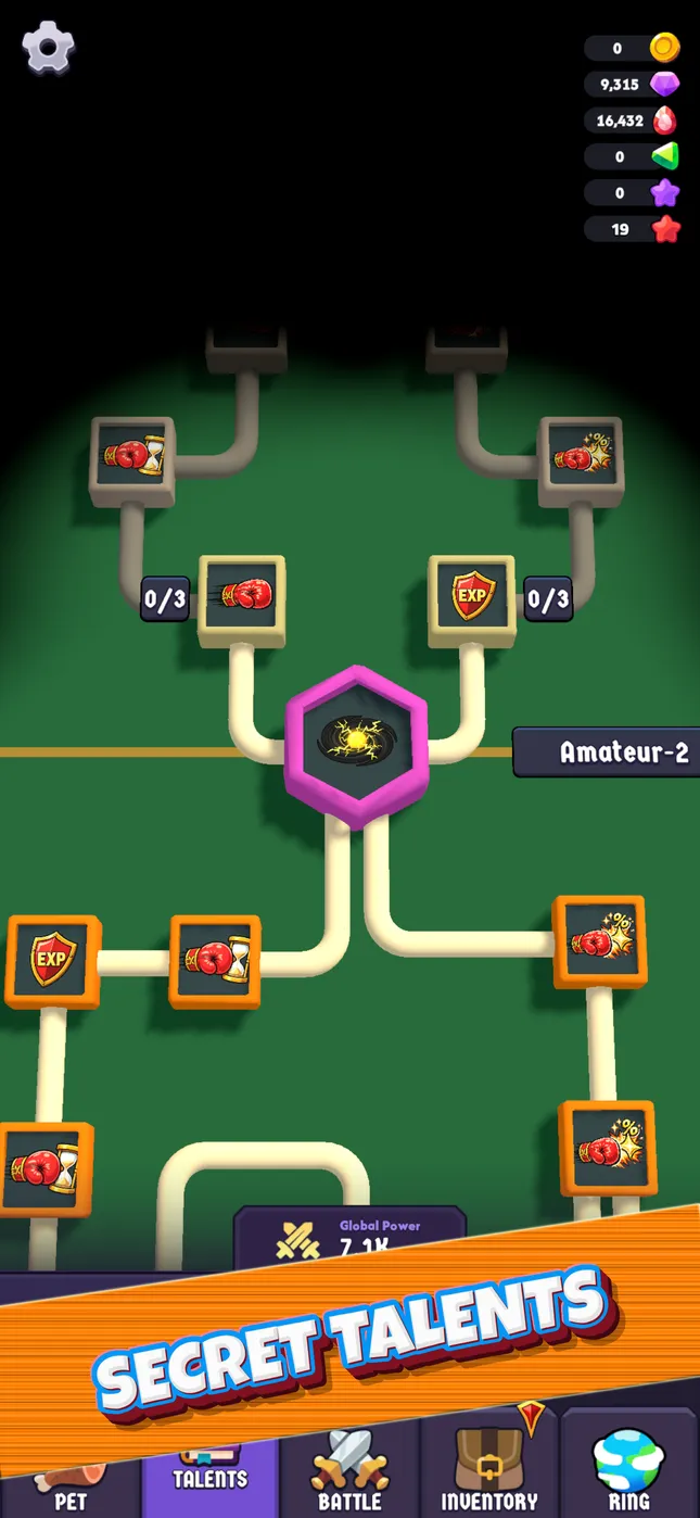 The Endless Puncher skill tree